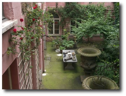 Antwerp apartment garden