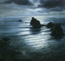 Nighttime Seascape by Joni